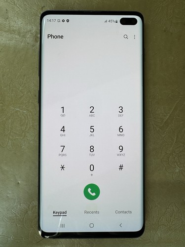 Samsung s10 with original box - with,