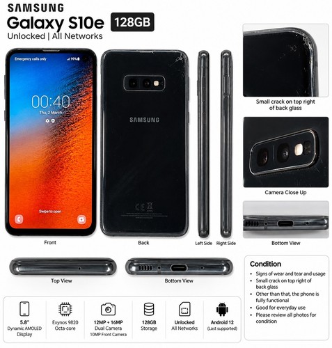 Samsung galaxy s10e prism blue - samsung,